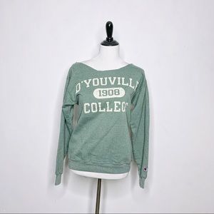 D’Youville College Vintage Pullover Sweatshirt